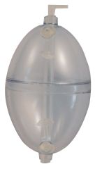 BALL FLOAT - ADJUSTABLE OVAL PERSPEX LOADING